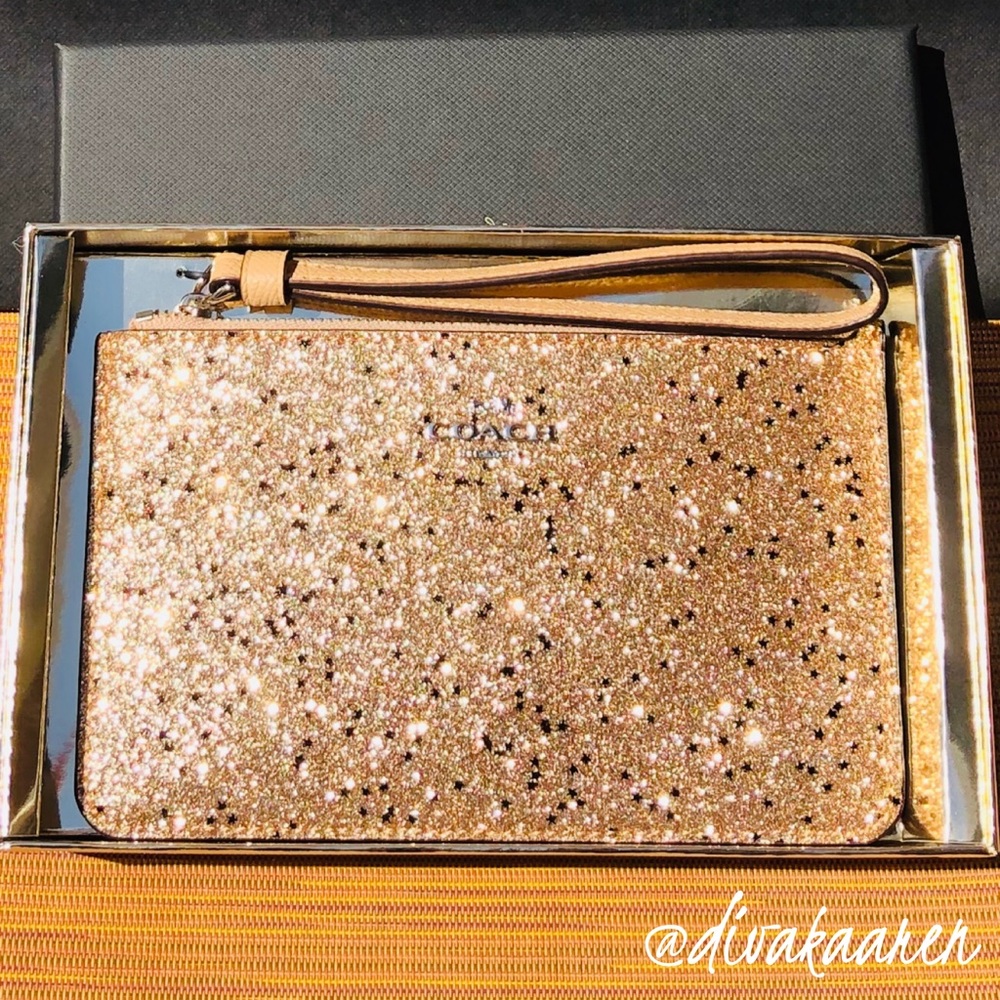 COACH Star Glitter Wristlet Set - Picture 2 of 8